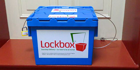 Die Lockbox in Aktion