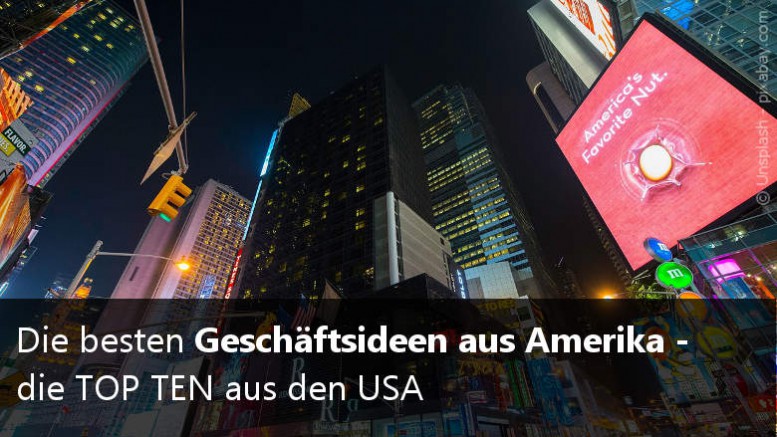 Amerikanische Geschäftsideen Amerikanische Geschäftsideen