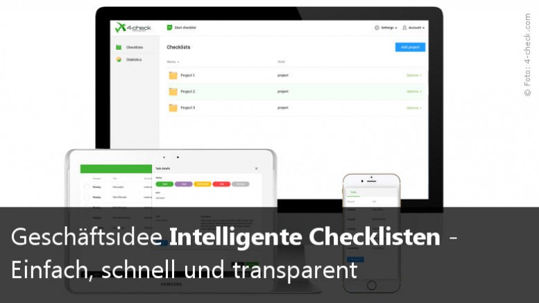 4-check.com Intelligente Checklisten