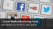 Social Media Monitoring Tools