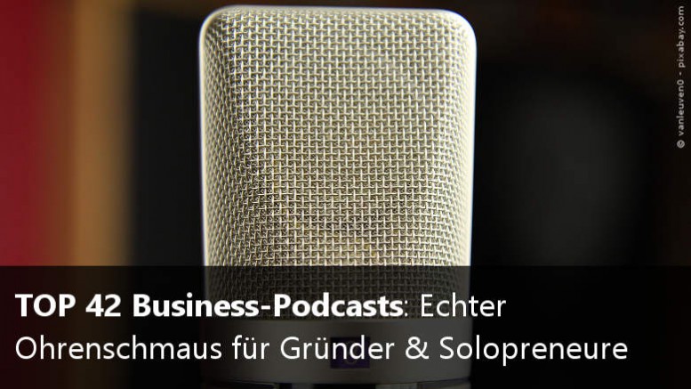 Deutsche Podcasts für Startups und Gründer