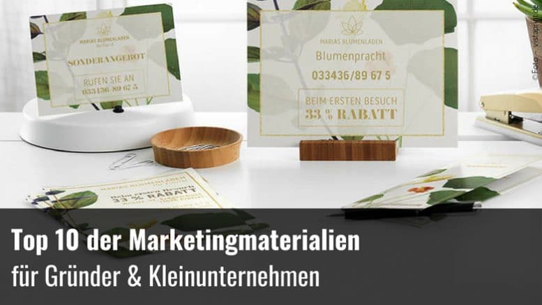 Top 10 Der Marketingmaterialien Fur Grunder Kleinunternehmen